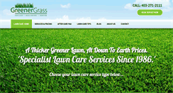 Desktop Screenshot of greenergrassltd.com